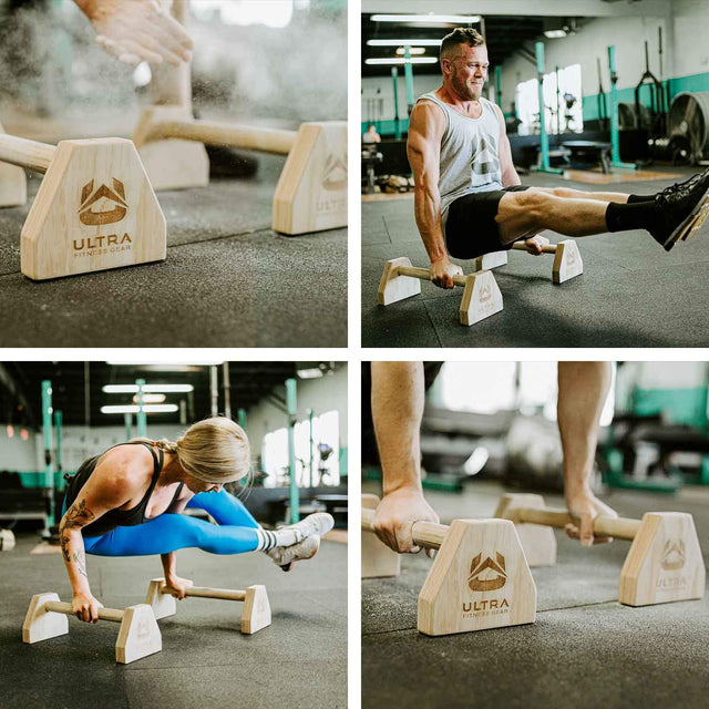Ultra Fitness Gear 18 Inch Parallettes, Good for L Sits, Jump Throughs –  Marketfleet Inc.