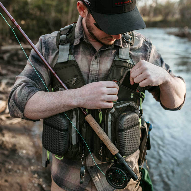 Fly Fishing Vest Backpack With Wading Pack