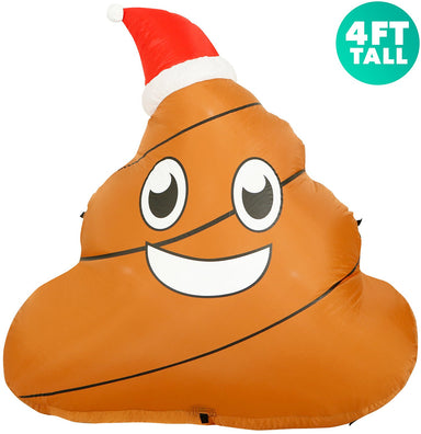 Christmas Poop front view