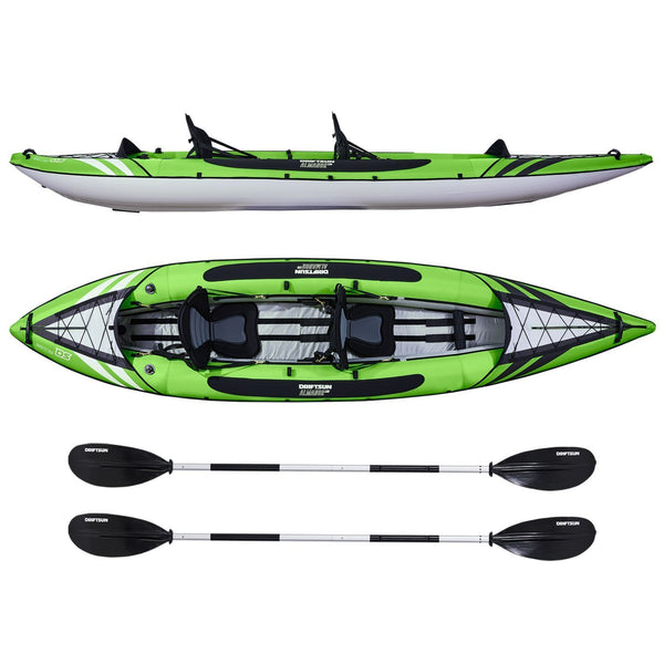 Driftsun Almanor 130 Two Person Inflatable Recreational Touring Kayak