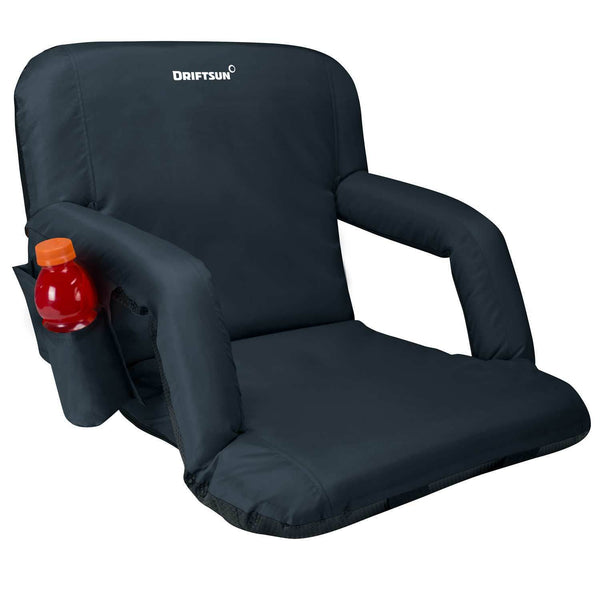 Driftsun Folding Stadium Seat, Reclining Bleacher Chair