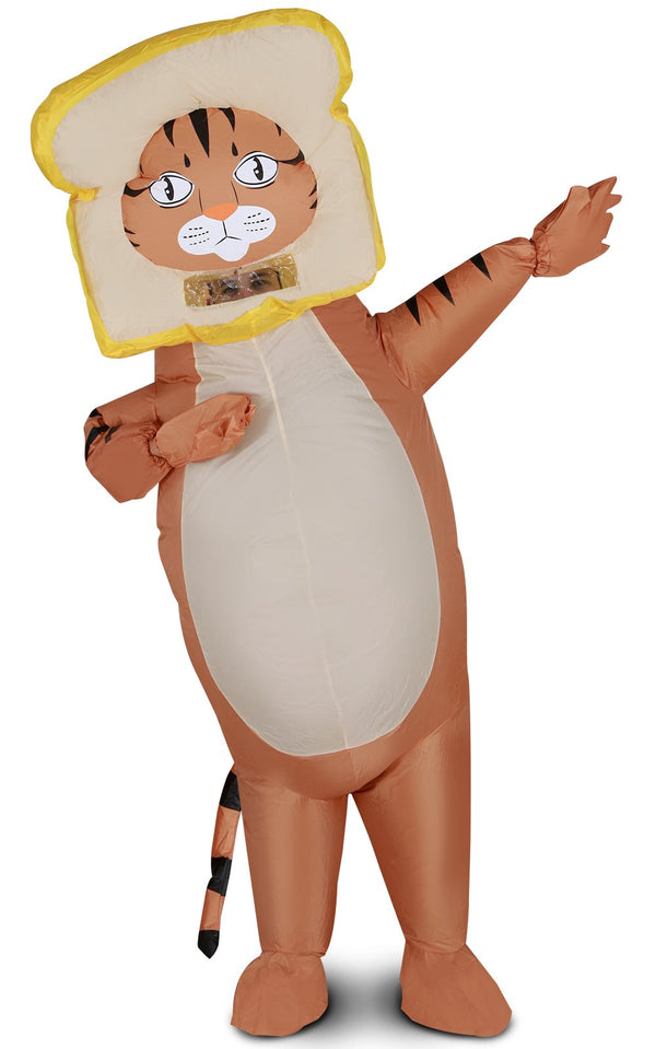 Bread Cat Inflatable Costume