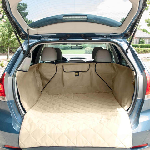 Frontpet Pet Cargo Cover Tan on SUV