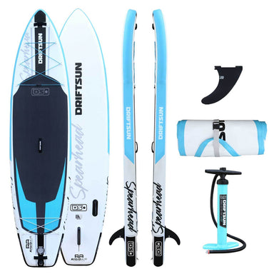 Spearhead SUP complete package shown in Blue and Black color