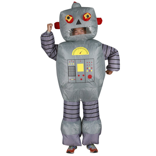Robot Inflatable Costume front view