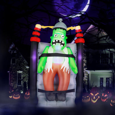 7 ft Shaking Electrified Monster Experiment Halloween Inflatable