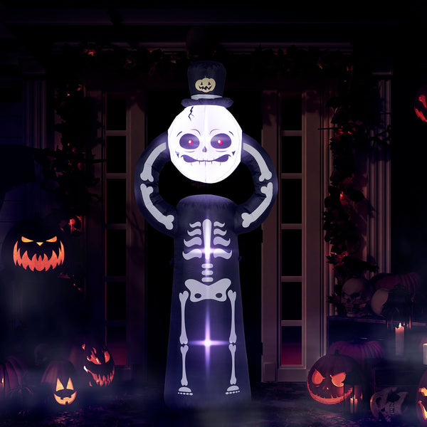 5 ft Spooky Headless Skeleton Halloween Inflatable