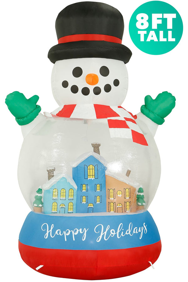 8 ft tall Snow Globe