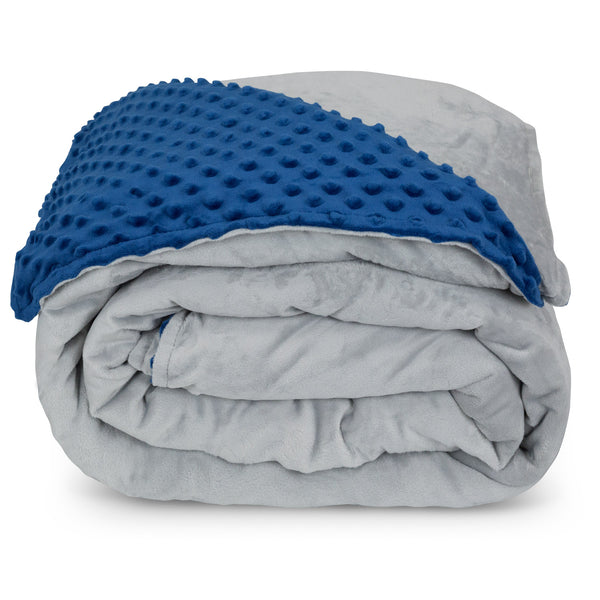Premium Weighted Blanket in Minky Duvet Cover