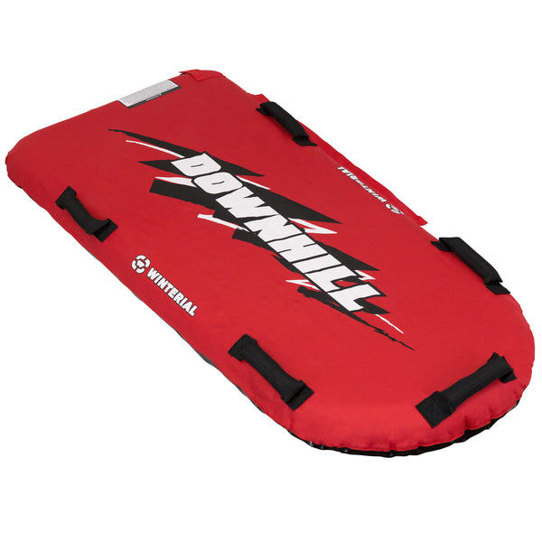 Winterial Downhill Snow Sled - Red