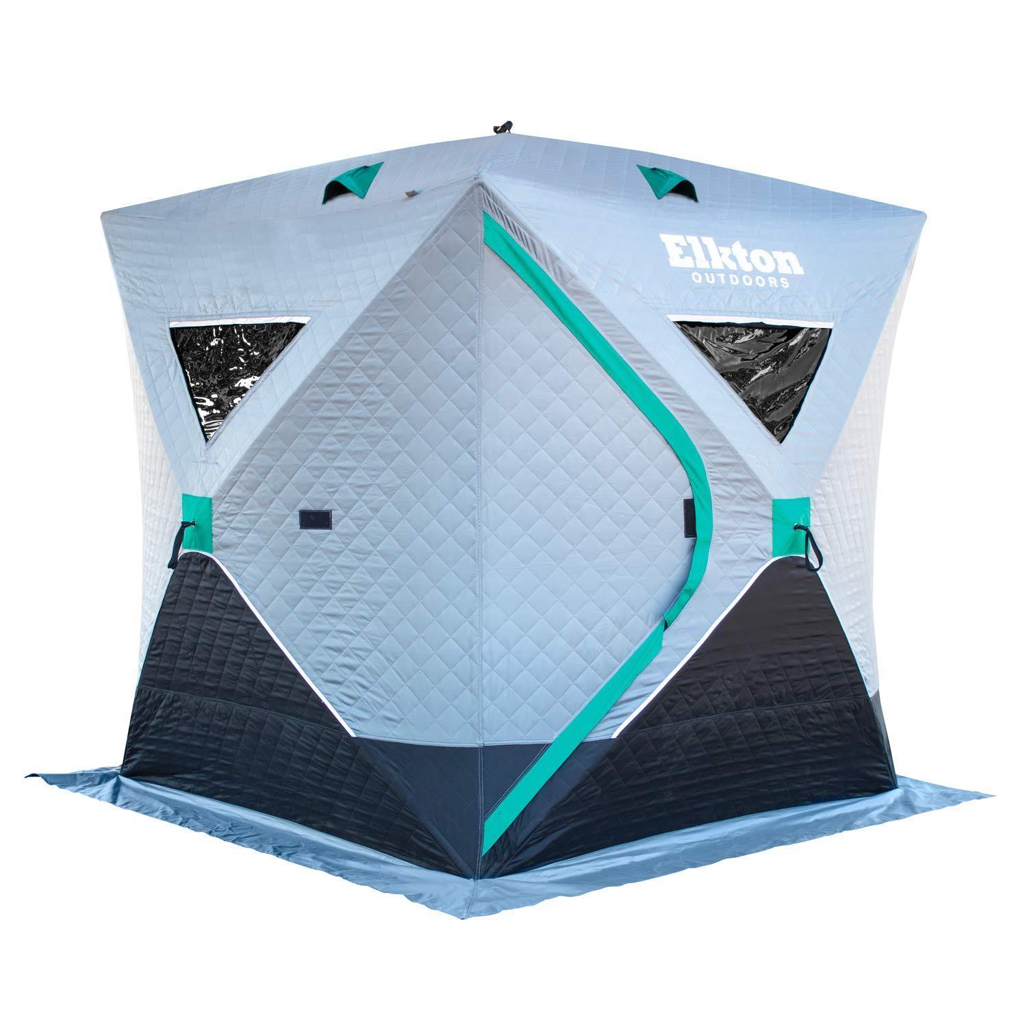 Insulated Premium Portable 3-Person Ice Fishing Tent With Ventilation –  Marketfleet Inc.