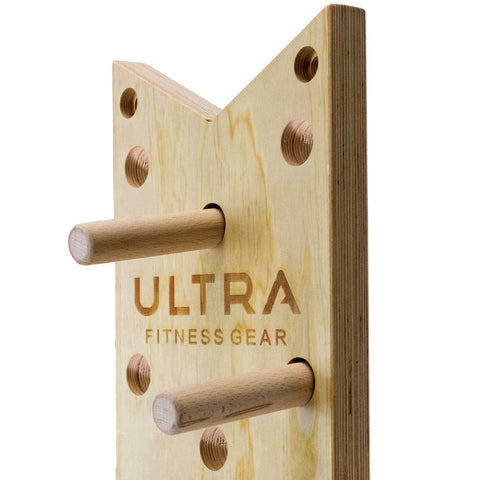Ultra Fitness Gear 51-Inch Climbing Peg-Board, Climbing Wall Training Ladder for Fitness, Agility & Muscle Strength