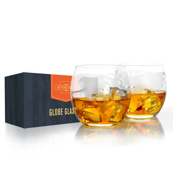 Whiskey Glasses with Retail Box