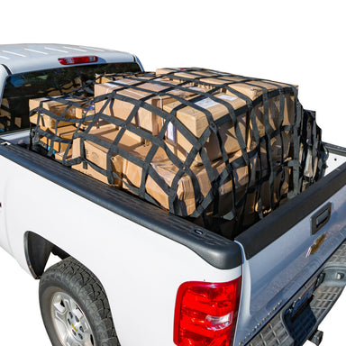 Rakapak Truck Bed Cargo Net With Elastic Net Included
