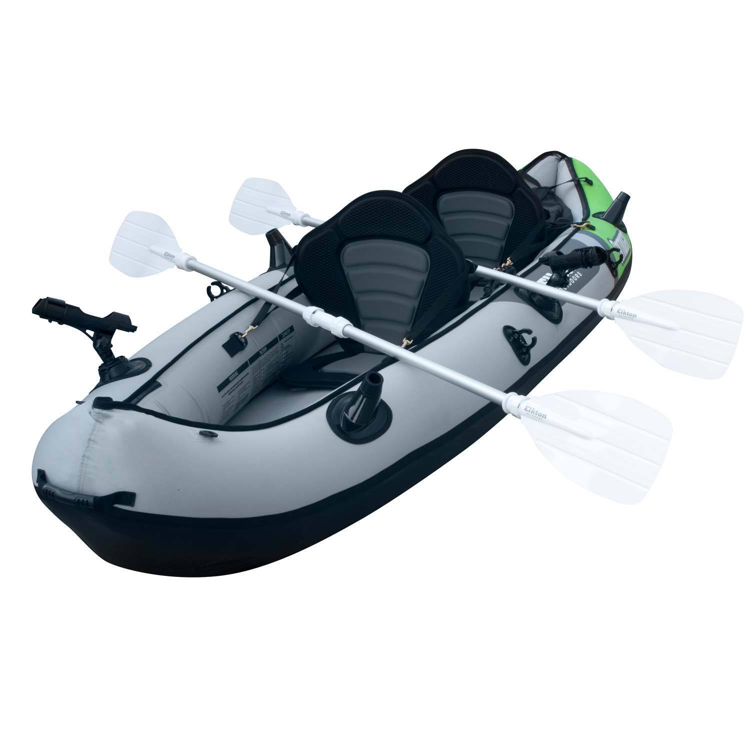 Cormorant Inflatable 2 Person Fishing Kayak Set with 6 Rod Holders, Pa –  Marketfleet Inc.