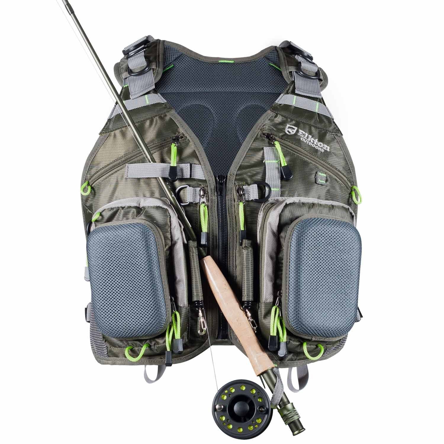 Fly Fishing Vest Backpack With Wading Pack Marketfleet Inc