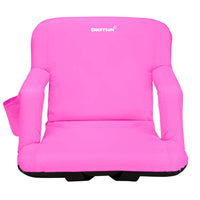 Two-Pack Folding Stadium Seats, Reclining Bleacher Chairs – Marketfleet Inc.