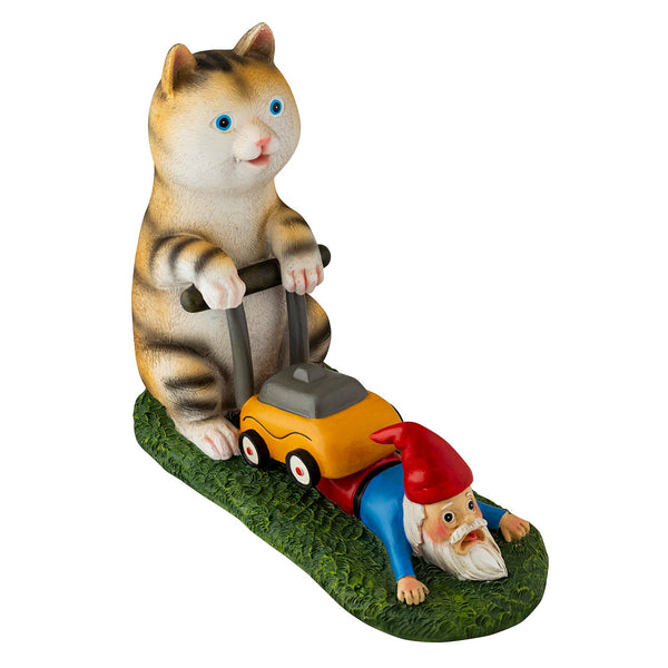 Mow your Gnome Yard Figure